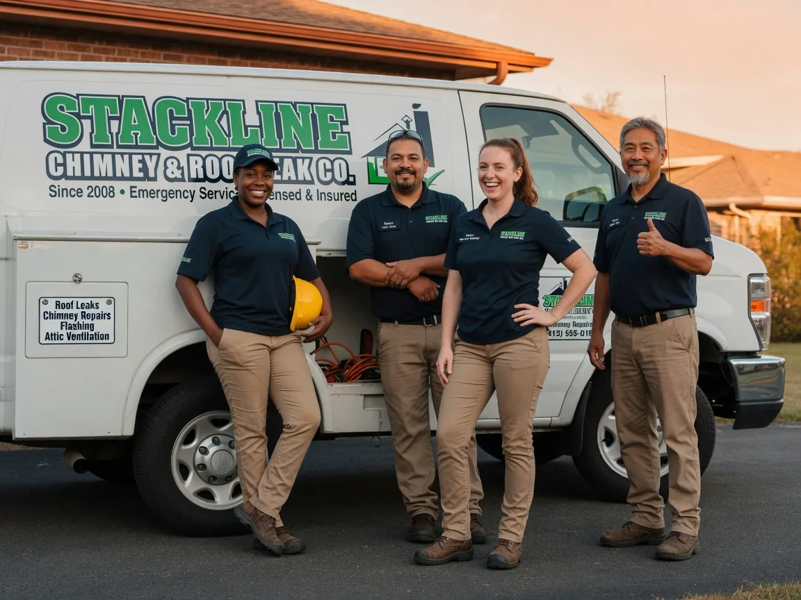 Chimney flashing repair company in Port O Connor, TX